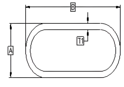 Tube - Oval